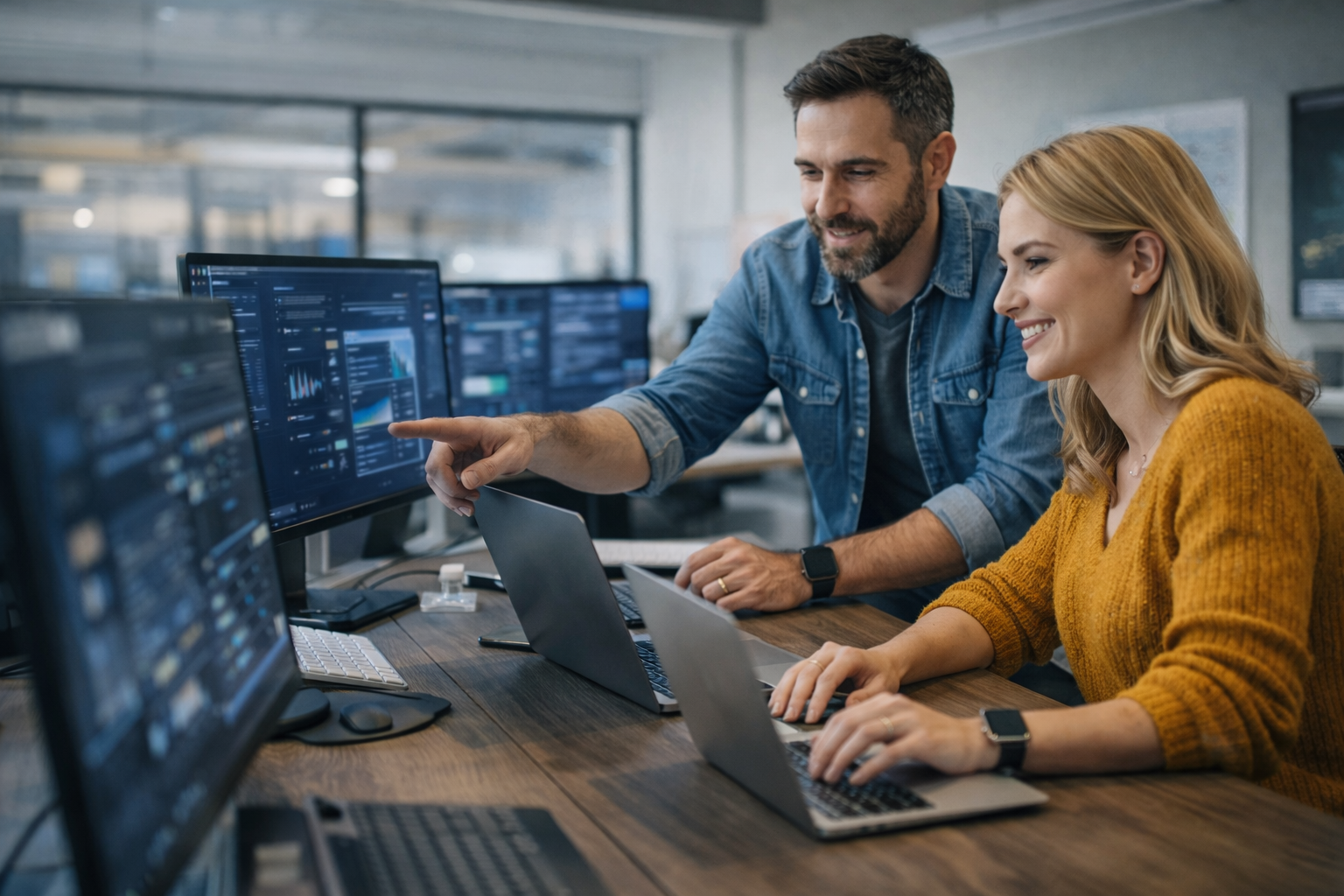 Australian IT and web design team working